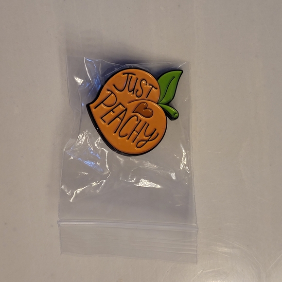 Just Peachy Enamel Pin - Picture 7 of 11